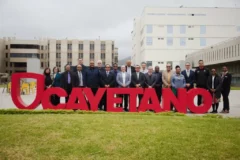 Cayetano Heredia welcomed a delegation from North-West University to strengthen academic cooperation ties